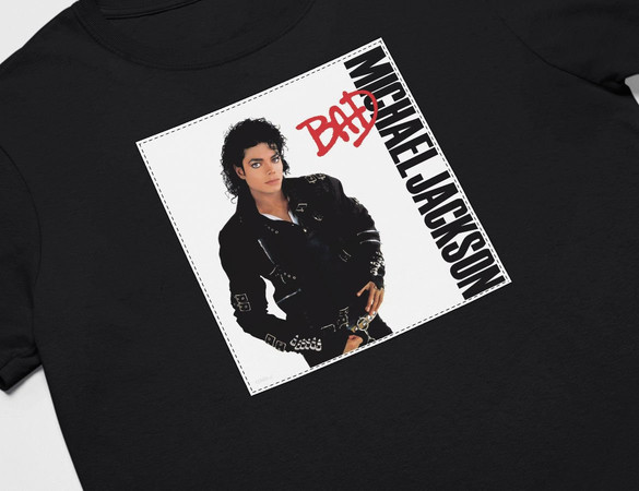 Koszulka z naszywką Michael Jackson 04