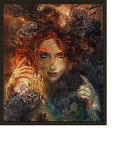 Naszywka Wizjonerska Psychodeliczna 414