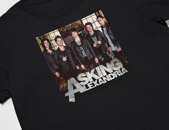 Koszulka z naszywką Asking Alexandria 1