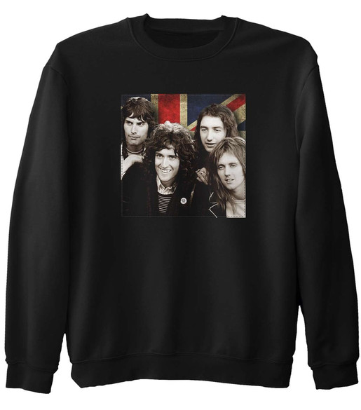 Bluza z naszywką Queen Zespół