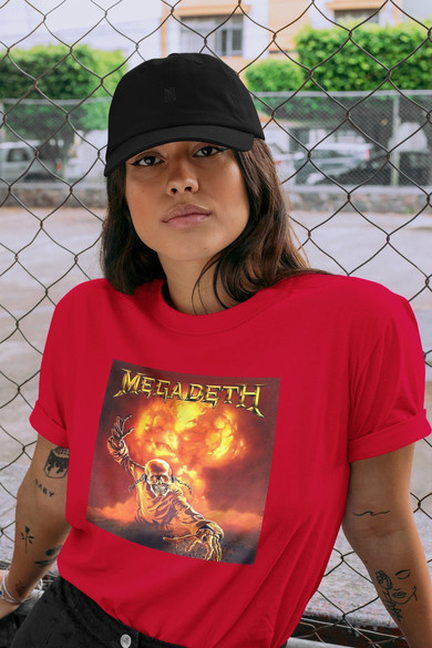 Koszulka z naszywką Megadeth 