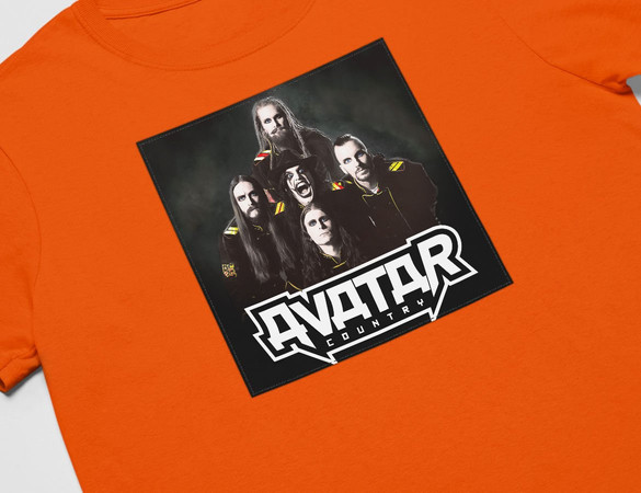 Koszulka z naszywką AVATAR country