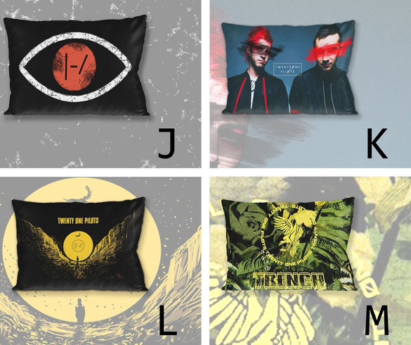 Zestaw 21 TWENTY ONE PILOTS poduszka+kubek+GRATIS!