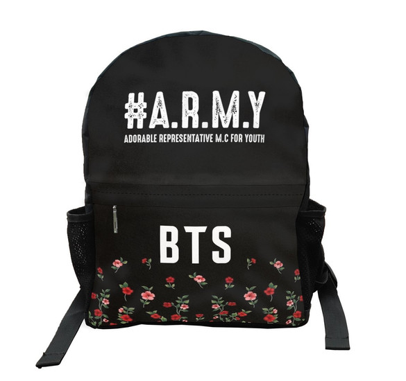 Plecak Szkolny BTS ARMY LOGO Dodaj napis!