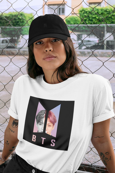 Koszulka z naszywką BTS Jungkook