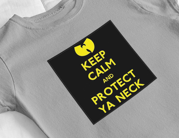 Bluzka damska z naszywką Wu-Tang Clan Keep Calm