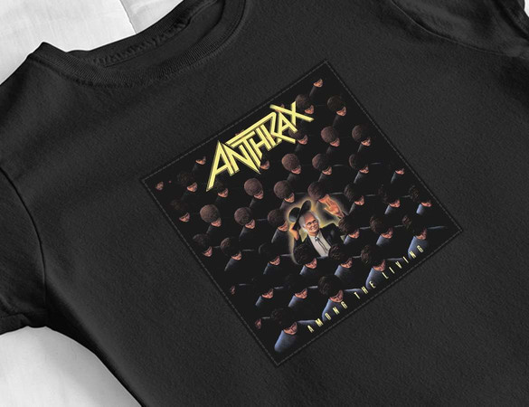 Bluzka damska z naszywką Anthrax Among the...