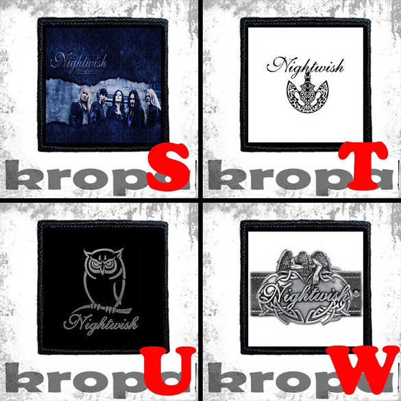 Naszywka NIGHTWISH 8 X 8 cm Dużo Wzorów!