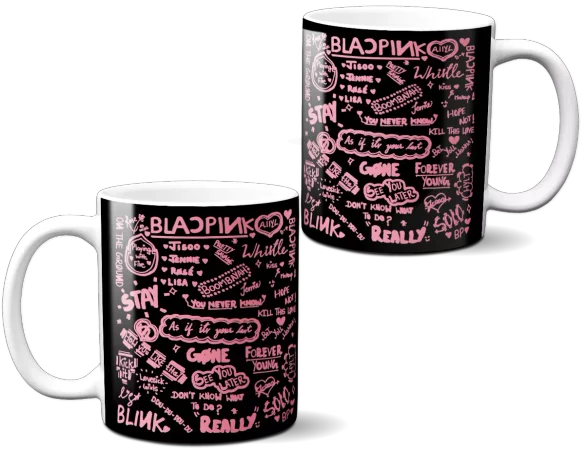 Kubek BlackPink iconic words