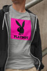 Koszulka z naszywką PLAYBOY logo