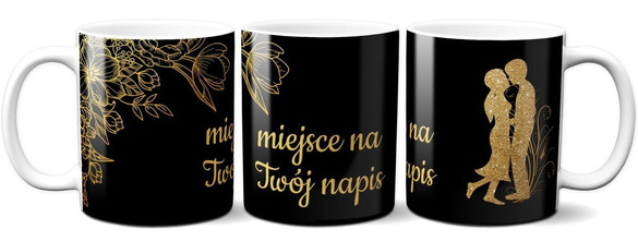 Kubek na Walentynki DODAJ NAPIS!