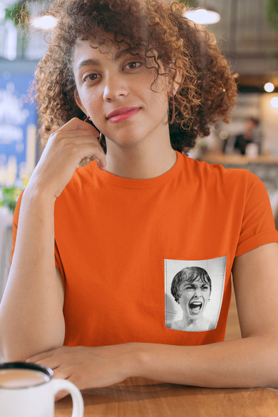 Koszulka z kieszonką PSYCHO