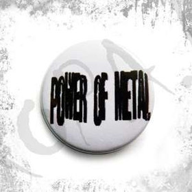 Przypinka  POWER OF METAL