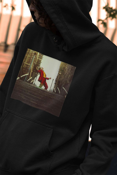 Bluza z naszywką Joker Dance 02