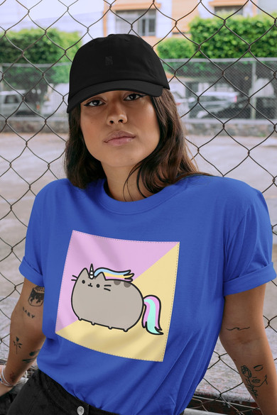 Koszulka z naszywką Cat Unicorne 01