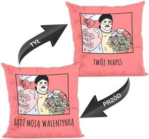 Poduszka na Walentynki DODAJ NAPIS