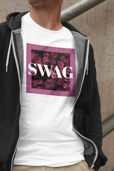 Koszulka z naszywką  SWAG