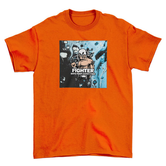 Koszulka z naszywką  FIGHTER