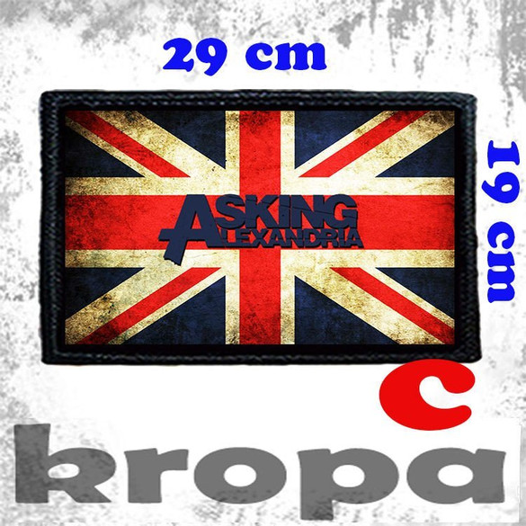 Naszywka duża na ubranie ASKING ALEXANDRIA