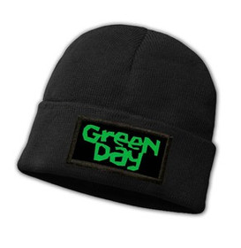 Czapka zimowa z naszywką  GREEN DAY
