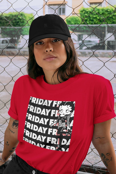 Koszulka z naszywką FRIDAY FRIDAY