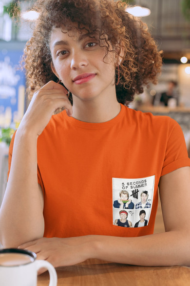 Koszulka z kieszonką 5 SECONDS