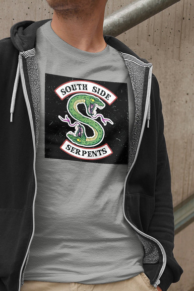 Koszulka z naszywką Riverdale Serpentes