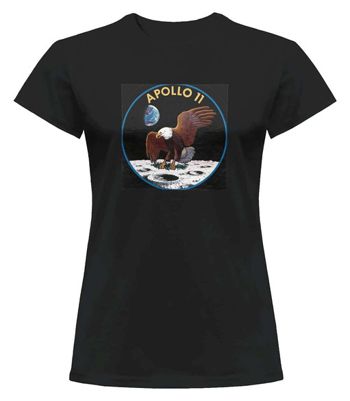Bluzka damska z naszywką Apollo 11