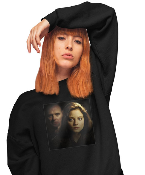 Bluza z naszywką Milczenie owiec 01