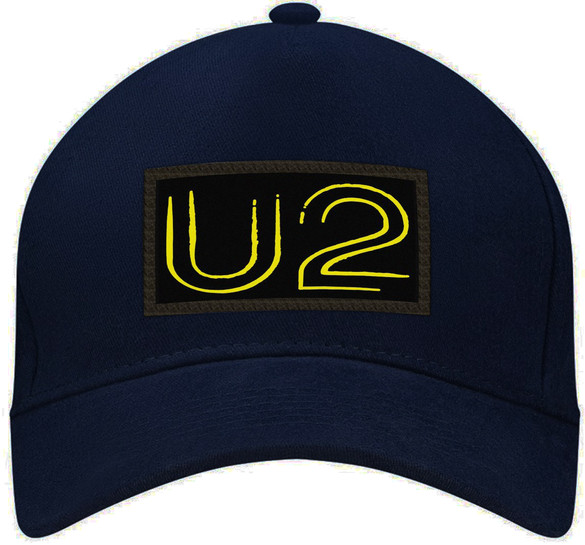 Czapka U2 bejsbolówka z naszywką