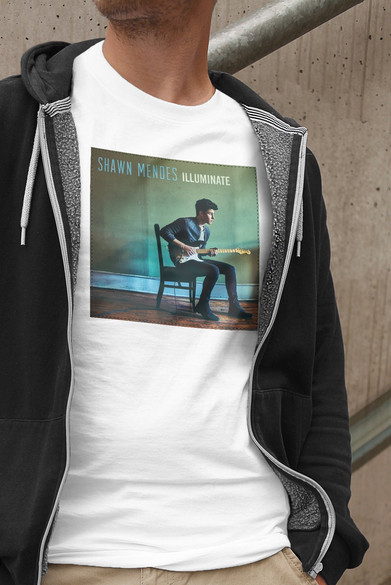 Koszulka z naszywką Shawn Mendes 06