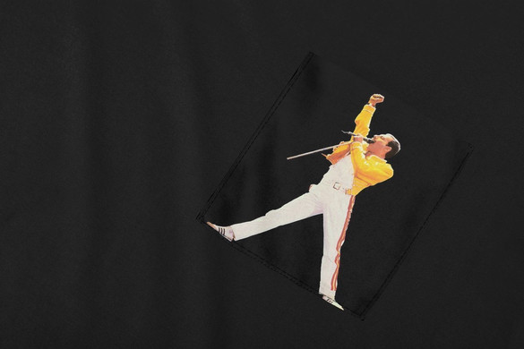 Koszulka z kieszonką FREDDIE MARCURY 1