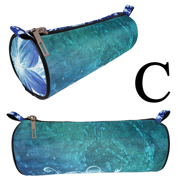 Piórnik KWIATY Piórnik szkolny tuba