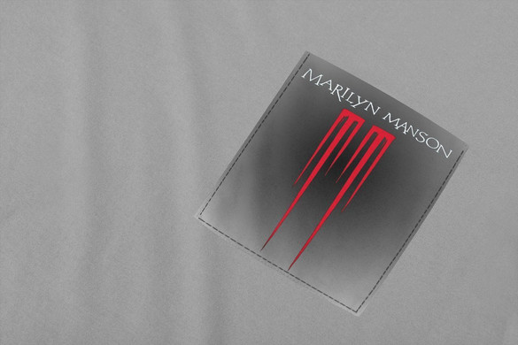 Koszulka z kieszonką Marilyn Manson
