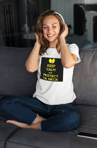 Bluzka damska z naszywką Wu-Tang Clan Keep Calm