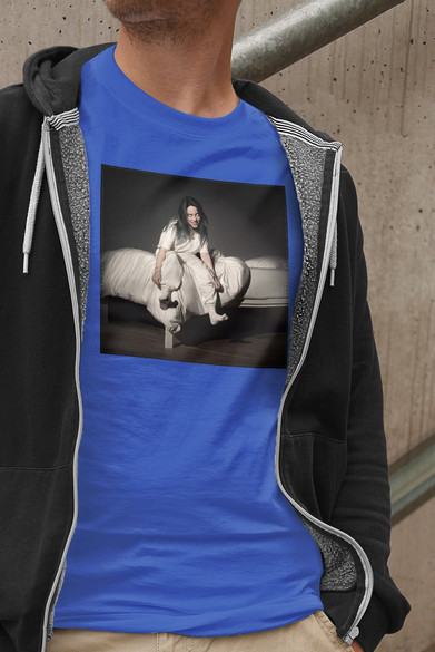 Koszulka z naszywką Billie Eilish 01