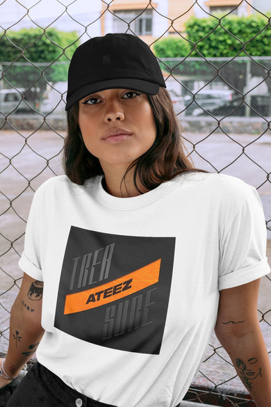 Koszulka z naszywką ATEEZ  Treasure