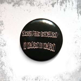 Przypinka ZAWSZE PEŁEN ENTUZJAZMU