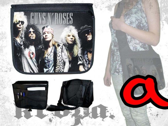 Torba szkolna na ramię Guns N’ Roses