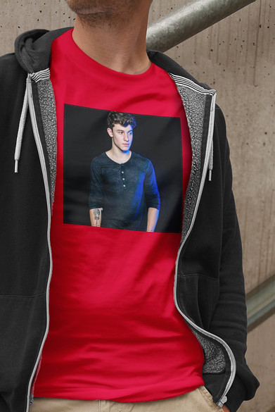 Koszulka z naszywką Shawn Mendes 03