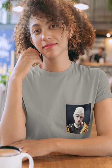 Koszulka z kieszonką LIL PEEP 1