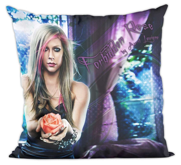 Poduszka Avril Lavigne rose