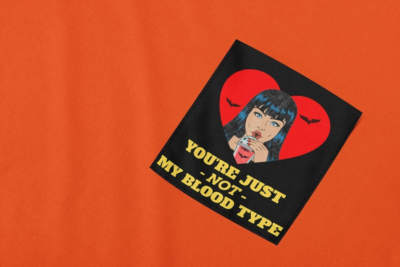 Koszulka z kieszonką VAMPIRE