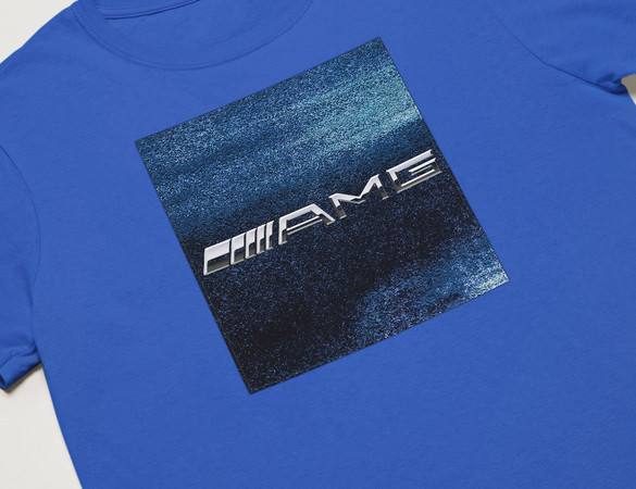 Koszulka z naszywką Mercedes AMG