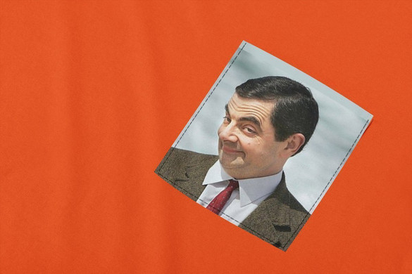 Koszulka z kieszonką JAŚ FASOLA MR BEAN