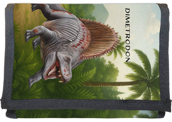 Portfel Dinozaury Dimetrodon personalizowane imieniem