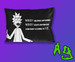 Poduszka RICK and MORTY 60x40cm WZORY + imię GRATIS