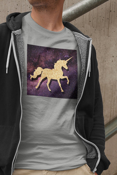 Koszulka z naszywką Unicorne 03