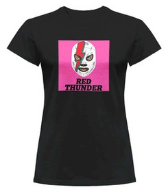 Bluzka damska z naszywką Red Thunder