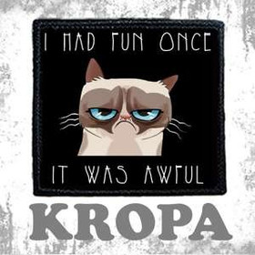 Naszywka Grumpy Cat 01